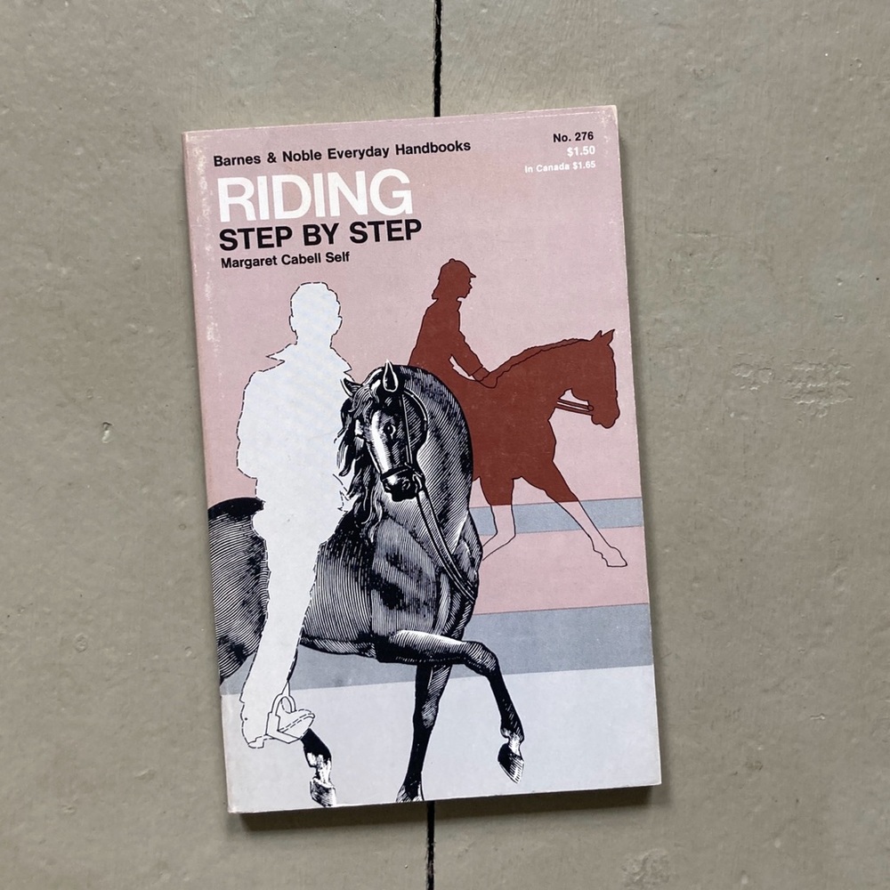 1972 Riding Step by Step Horse Horses Equestrian Animals Dressage Volte Trot